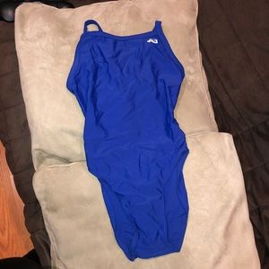 Soft blue swim suit A3 Performance